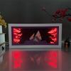 Naruto Anime Paper Carving Lamp: Desktop Ornament & Photo Frame Figurine