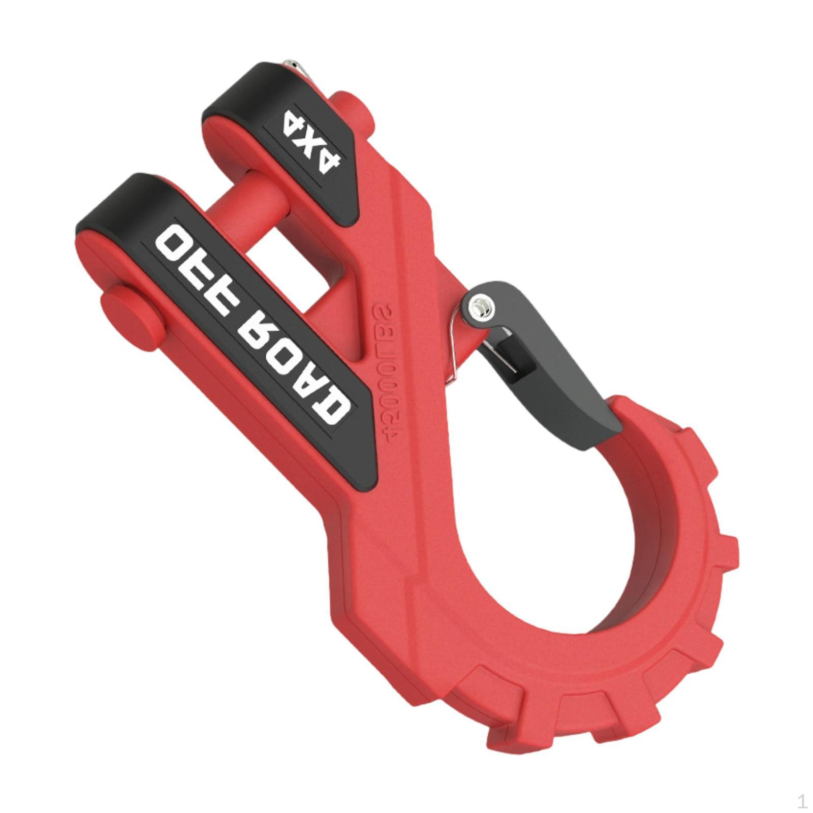 

Towing Hooks Mount Drag Hook Connector for ATV SUV Cars червоний