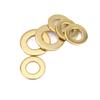 Brass and Copper Round Flat Washers - M2, M3, M4, M5, M6 Sizes