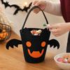 Halloween Candy with Handle, Storage Basket for -or-Treating, Party Favors and Home Organization