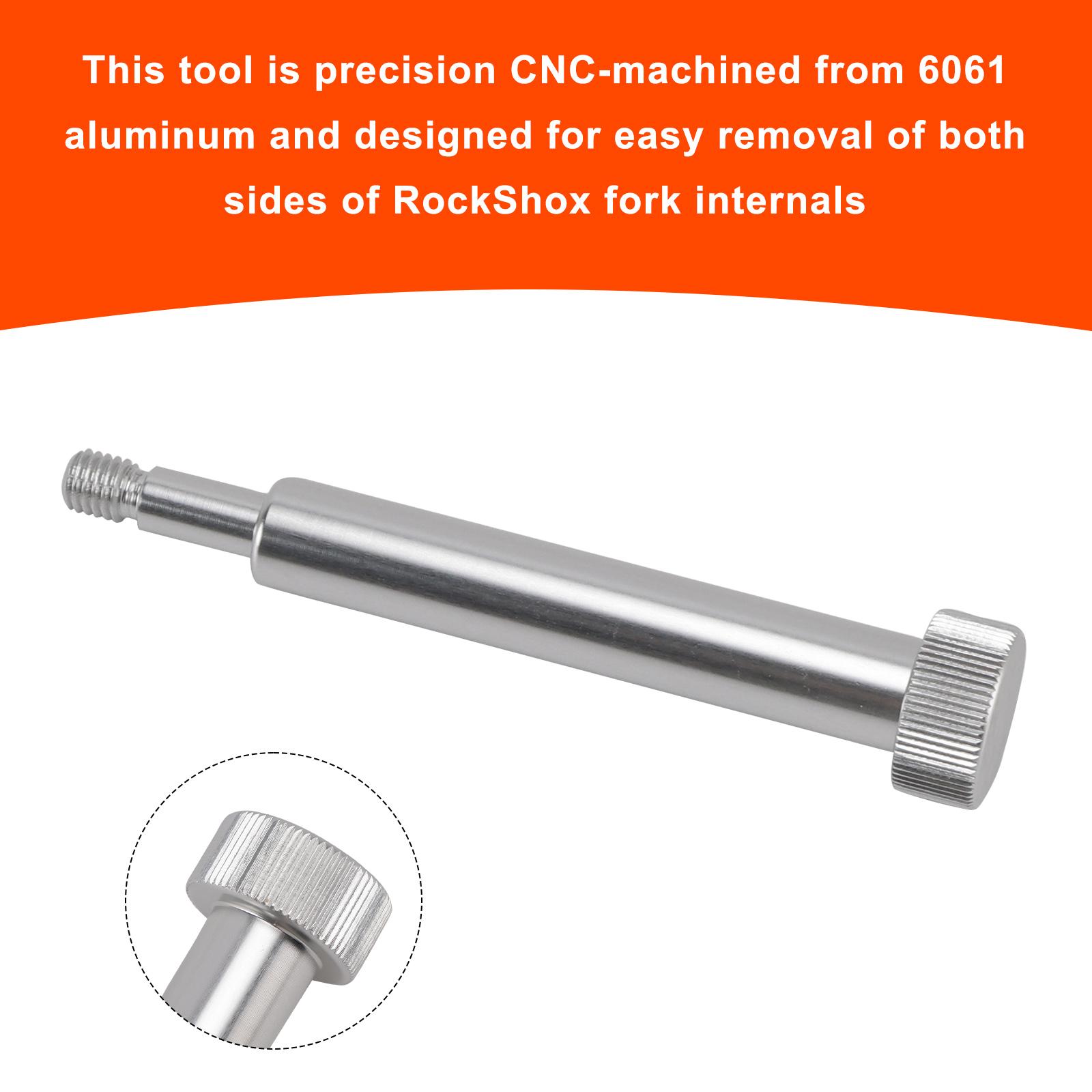 

Fork Lower Leg Removal Tool-Threaded punch to remove spring/damper side For Rockshox