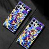 Soft Shell Case for Samsung Galaxy S25 Ultra S21 S24Ultra S23 FE S20 FE S24 S22 Plus S21+ Dragon Ball Saiyan Son Gohan
