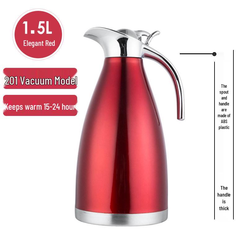 304 Stainless Steel Large Capacity Vacuum Insulated Thermos Flask for Hotels and Restaurants