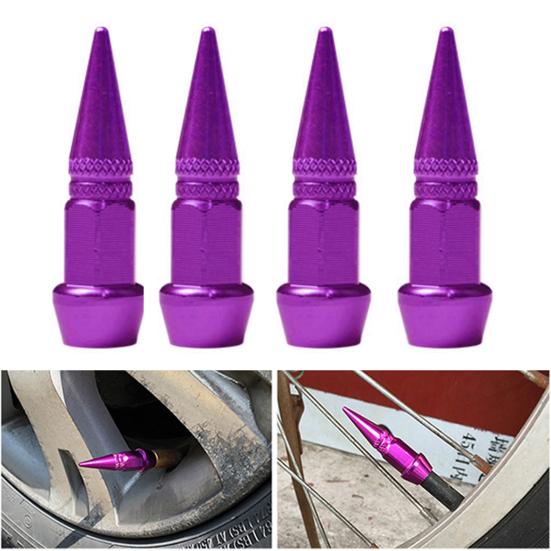 4 ks 45/60mm Krytky ventilků pneumatik Hrotový design Prachotěsné Hliníková slitina Jízdní kola Motocykl Krytky ventilků pneumatik Automobilové potřeby