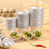 100pcs Reusable Aluminum Foil Baking Cups Egg Tart Pan Cupcake Case Tar Cake Mold Bakewares with Tin Barbecue Seasoning