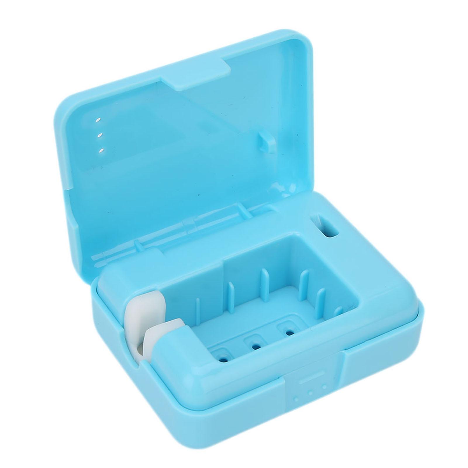 

Wall Mounted Portable Ultraviolet Toothbrush Head Sterilizer Disinfection Machine(Blue ) синий