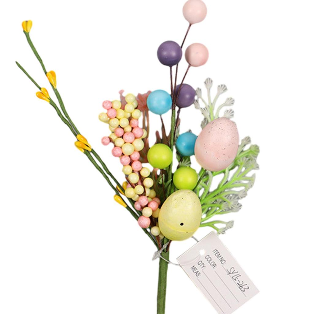 Easter Decoration Egg Tree Branch Decorative Branches Easter Egg Stems for Vase Home Party Easter Celebration Decoration