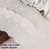 Decorative Trim White Ivory Cotton Lace Trim 16 Yards Embroidery Floral Embroidery Ruffle Sewing Trim