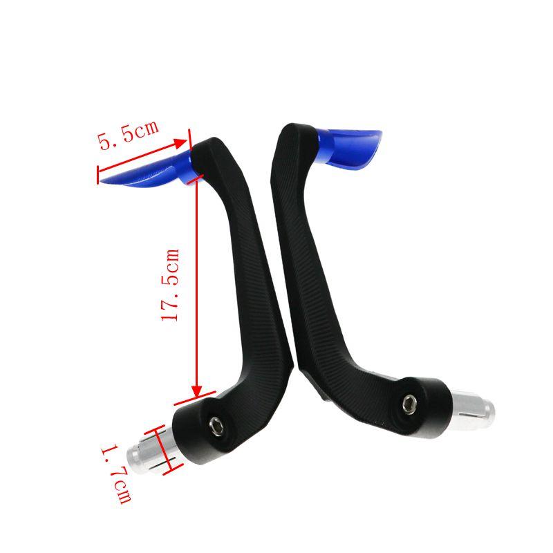 LMoDri 22mm Universal Motorcycle Hand Guards Protector Motocross Dirt Bike Handguards Handlebar Guards Aluminum Handbar