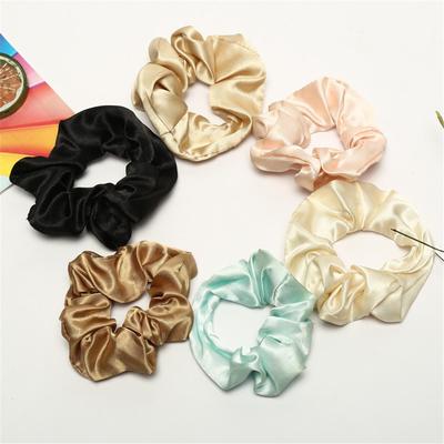 Trendy Lady Hair Scrunchie Ring Elastic  Color Bobble Sports Dance Scrunchie