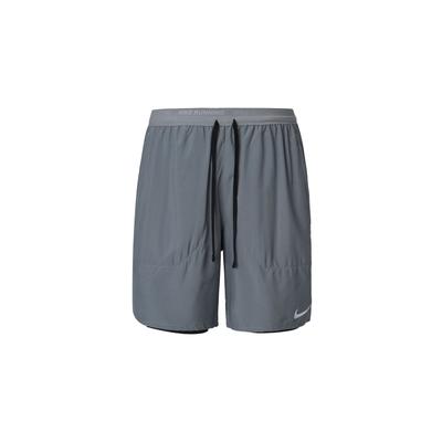 Breathable Lightweight Sweat-Wicking Lace-Up Three-Quarter Casual Shorts Men Shorts Smoke-Gray DM4760-084