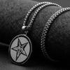 New Fashionable Mens Stainless Steel Pendant Necklace Temperament Accessory Gift