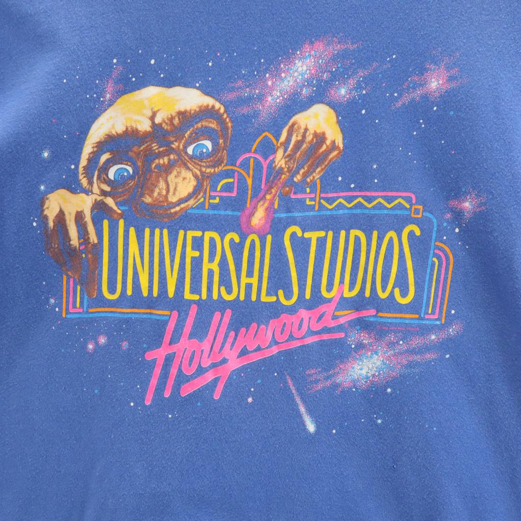 Hanes 80s 90s Old USA made Universal Studios Hollywood Short sleeve Single stitch T-shirt Men's Used