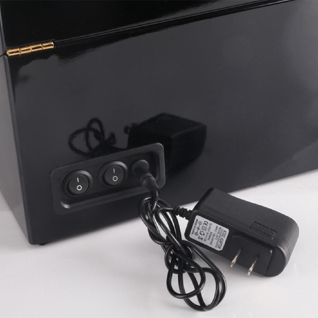 4+6 Watch Rotating Mechanical Box High Quality Watch Winder Rotator Display Box Automatic Watch Chain Motor Box