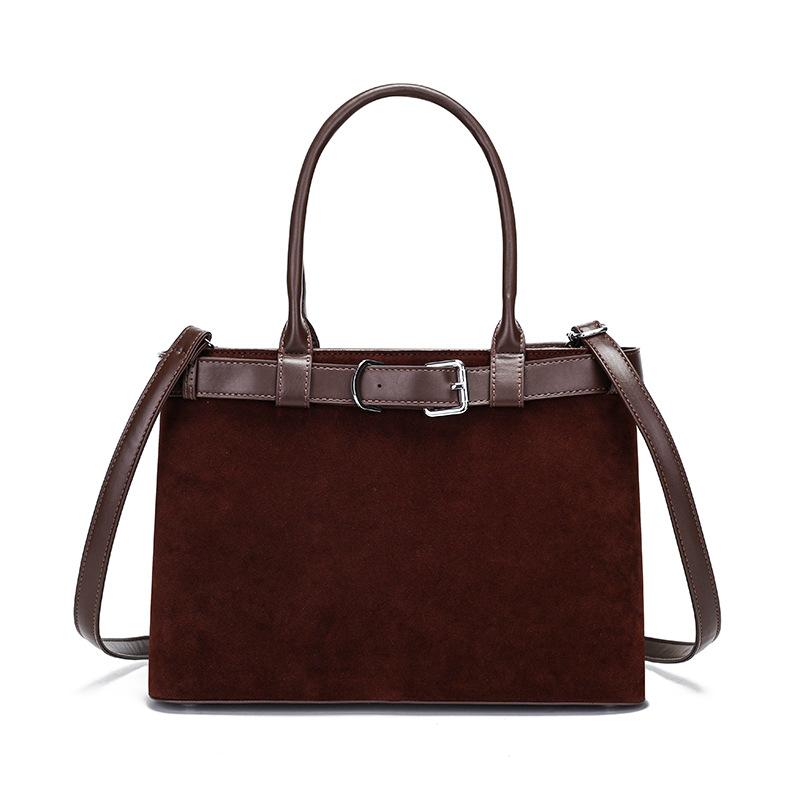 

Autumn and winter new women s bags, retro large-capacity commuting fashion handbags, simple shoulder bags, messenger tote bags