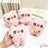 Squeaky Pig Plush Keychain: Cute Pendant for Girls