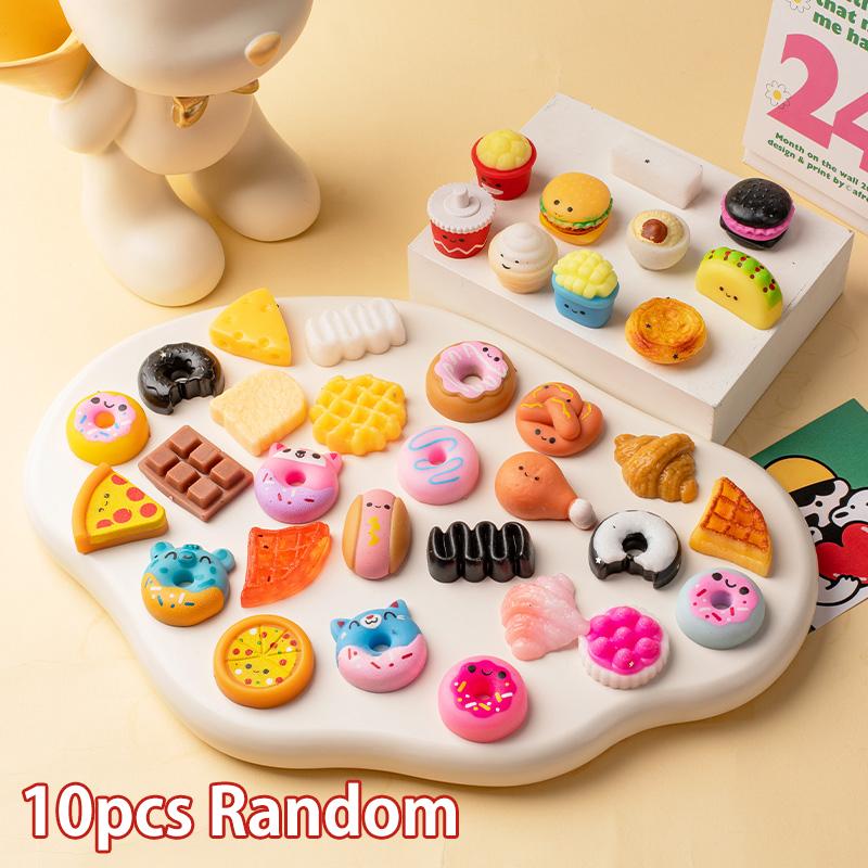 Mochi Squishy Cute Food Squishy Stress Relief Toys Bread Donut Dumpling Squeeze Vent Abreact Sensory Toy Party Favors Gift Adhd