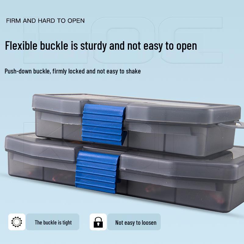 Fishing Tackle Storage Box for Minnow, Hard Bait, and Micro Lure with Single-Sided Design
