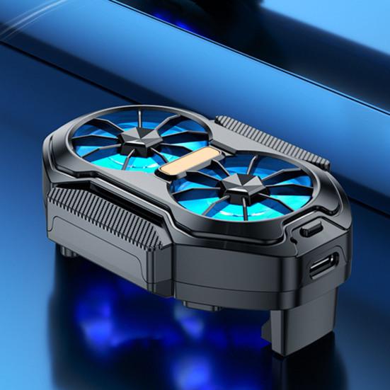 Wireless Mobile Phone Radiator Cooling Fan Semi-conductor Heat Dissipation Low Noise Rechargeable Universal Phone Radiator