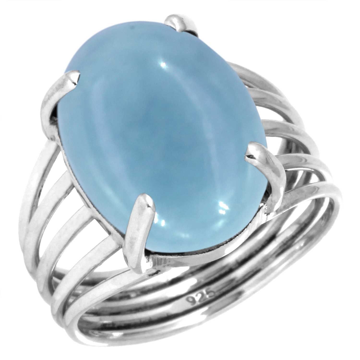 

Кольцо из стерлингового серебра 925 пробы Женское Драгоценный камень Ручная работа Ювелирное изделие Подарок на годовщину Амазонит Ангелит Голубой опал Ботсванский агат Мохавский азурит Хризоколла Бохо 13