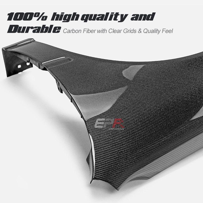 Toyota EP91 Starlet Carbon Fiber Front Fender Mudguard Upgrade