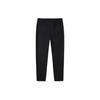 Anta Logo Patch Cuffed Fleece Casual Sports Pants Men Pants Black 952231350-1