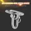 Hanging Brackets Hammock Chair Hooks 360 Rotating Swing Fixed Plate Swing Hangers Set  Concrete