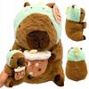 Plüschtier Capybara Dinosaurier Schüttel-Plüschtier 30 cm