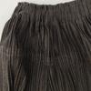 PLEATS PLEASE PP13-JG204 Brown Elastic Waist Pleated Skirt Skirt 1 BrownUsed