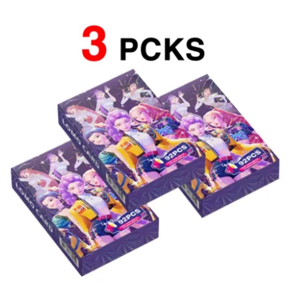 1 Box Kpop Laser Card Anime Figure Collectible Cards for Boys Girls Fashion LOMO Small Cards for Fans Birthday Gifts