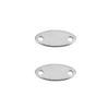 30pcs PVD Never Fade Stainless Steel Necklace Connectors Clasps Double Big Hole Bar Links Stick Bracelet Findings Jewelry Making