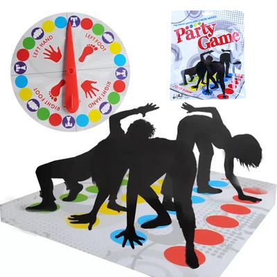Családi partijáték, Twister játékok, beltéri és kültéri játékok, testforgató játék gyerekeknek, felnőtt sportok, interaktív csoportsegítő eszközök