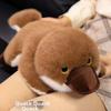Super Soft Simulation Platypus Toy Fluffy Material Stuffed Animal Doll  Birthday Present