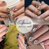 120Pcs/Box Colorful 3D Nail Art Rhinestones Flat Back DIY Nail Art  Manicure Accessory