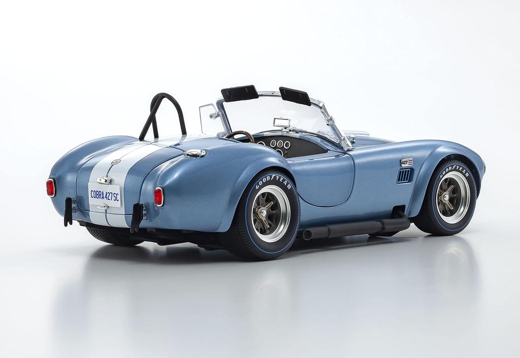 Kyosho Original Scale Shelby Cobra 427 Sapphire Blue Finished Product 1/18 S/C