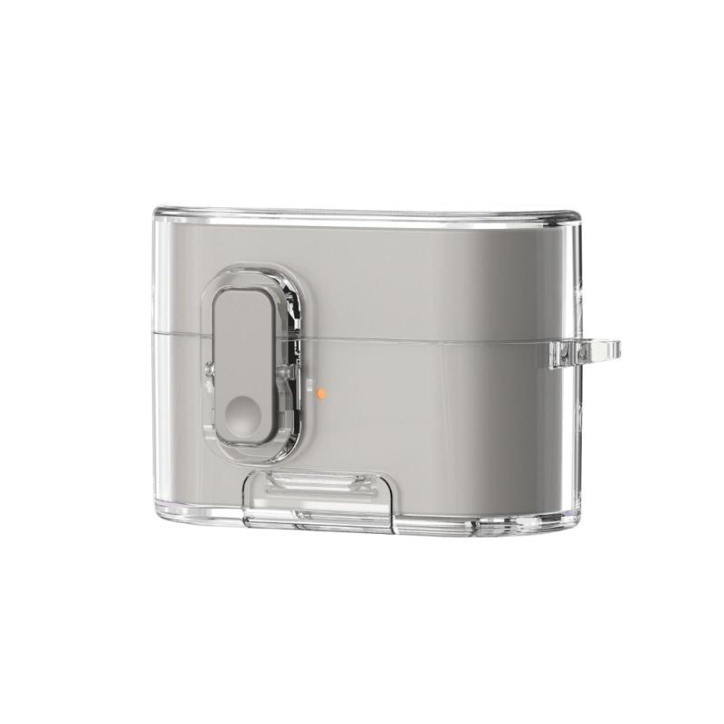 PC TPU Clear Protective Case For WF-1000XM6 Earbud With Secure Lock And Build In Phone Stand Function