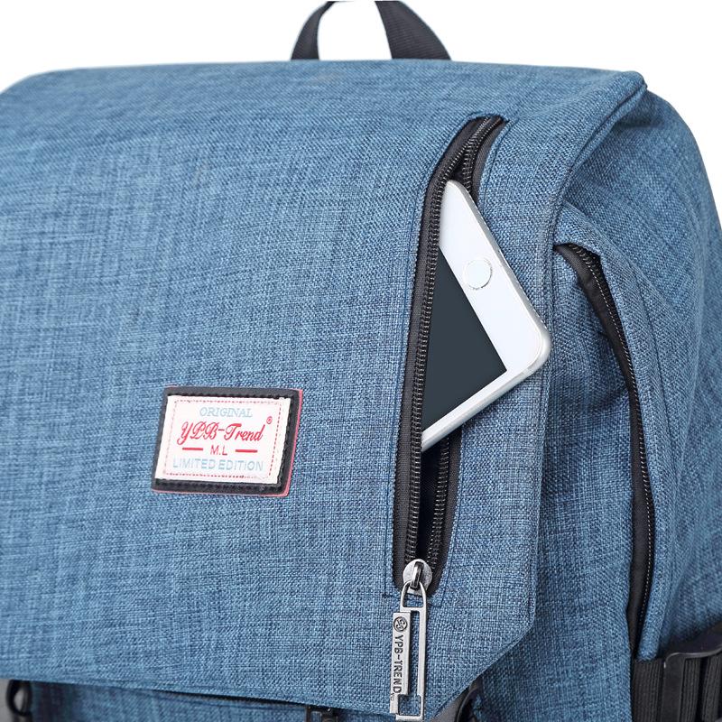 Nowa moda wysokiej jakości męski plecak niszowy koreański styl plecak na co dzień licealista tornister plecak na komputer