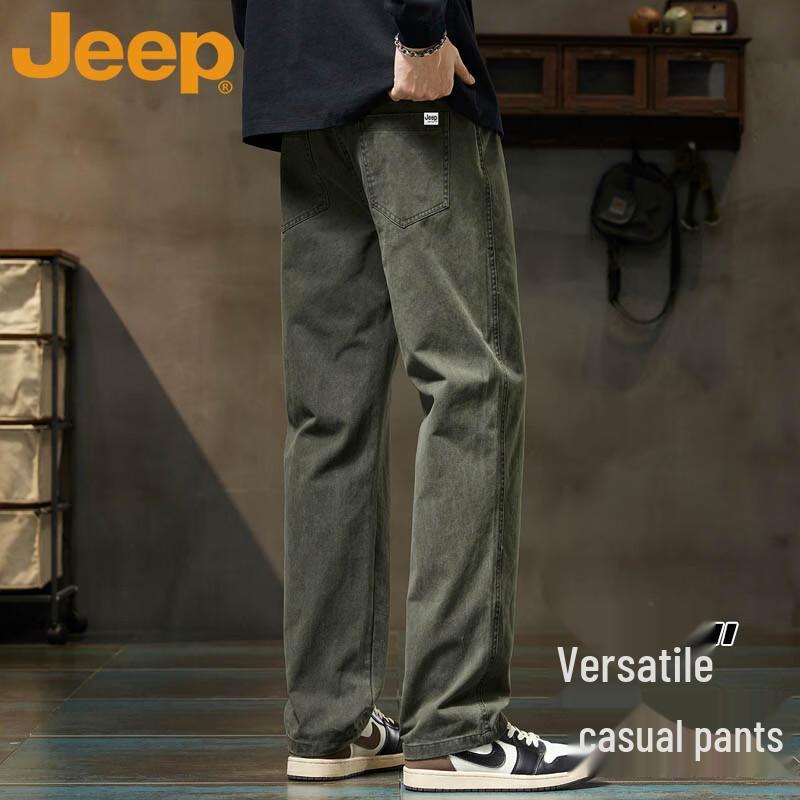 

JEEP Men s Loose Straight Leg Cargo Pants 3XL