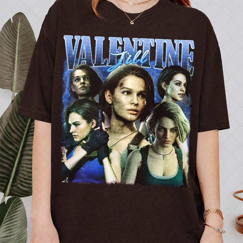 

Limited Jill Valentine Vintage Shirt, Resident Evil 9 Requiem T-Shirt, Gaming Shirt, Horror Game S