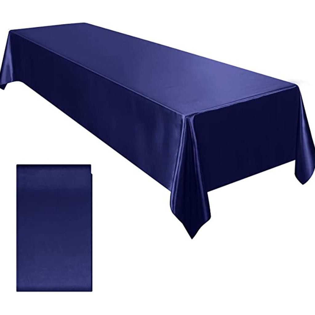 Nappe luxueuse moderne en coton lin satin pour dîners élégants et occasions spéciales Facile à nettoyer