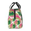 Custom W-Wickeds Hot New Thermal Insulated Lunch Bag Women Music Moive Portable Lunch Tote for Outdoor Picnic Storage Food Box