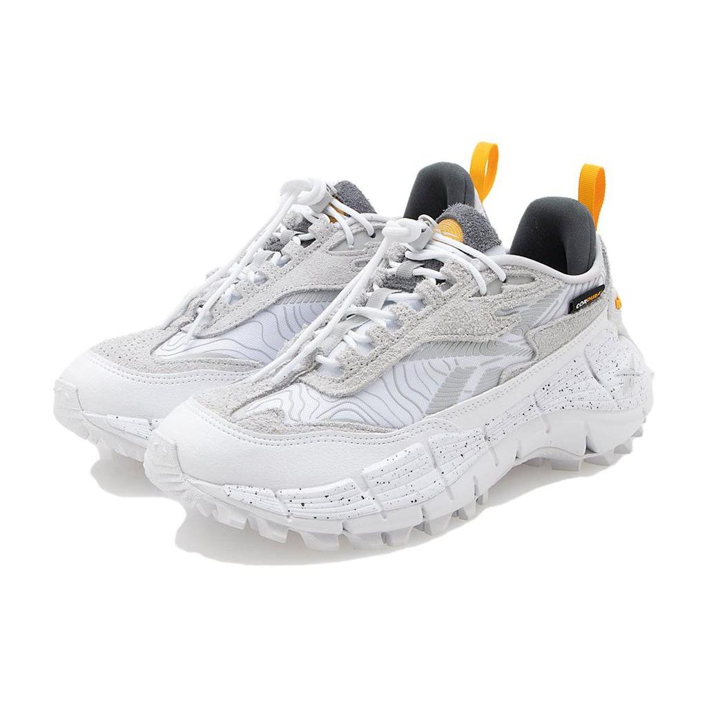 Reebok Zig Kinetica 2.5 Comfortable Casual Non-Slip Low-Top Running Shoes Unisex Sneakers White 100202182
