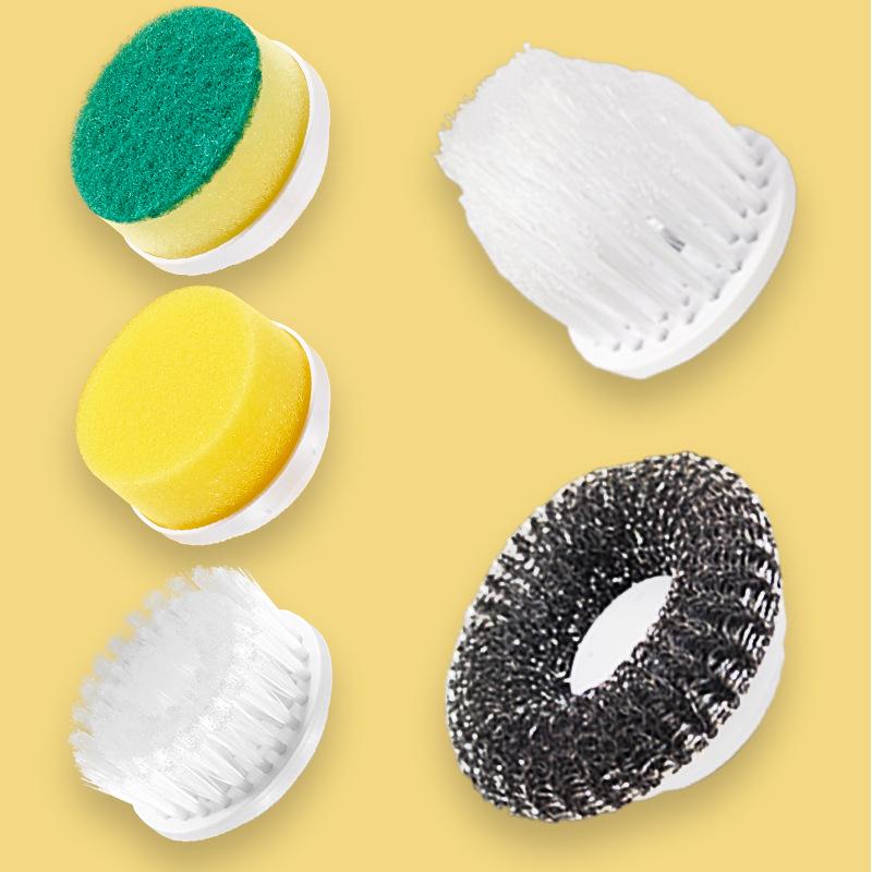 Handheld Multifunctional Electric Cleaning Brush for Kitchen, Bathroom, and Floor