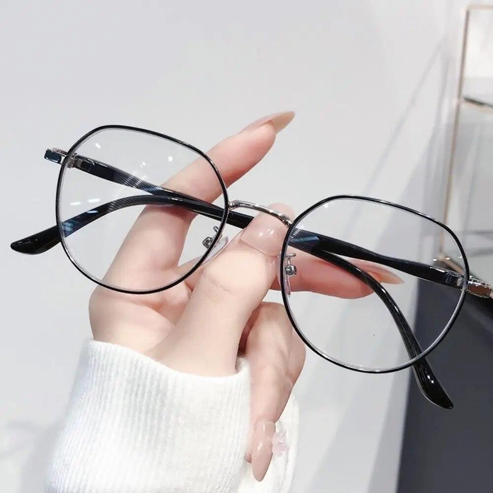 Fashion Anti-Blue Light Glasses Women Men Square Optical Frame Eye Protection Ultra Light Eyeglasses Office Computer Goggles