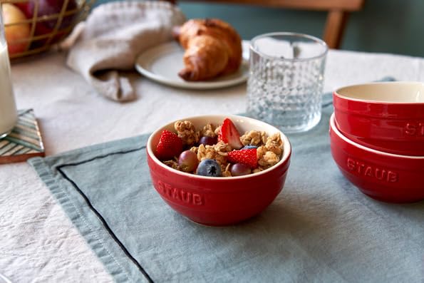 Staub 12cm Keramik Japanische Keramikschale "Kirschblütenschale" Schale, Hitzebeständig, Mikrowellengeeignet [Offizielles Produkt] 40510-794