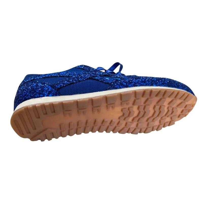 2025 Nauji moteriški plokščiapadžiai sportbačiai, kasdieniai blizgantys vulkanizuoti batai, moteriški tinklelio raišteliais platforminiai didelio dydžio madingi lauko batai moterims