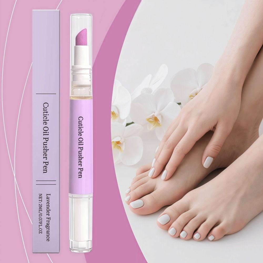 Penna Push-up Cuticole e Olio 2-in-1 Penna Illuminante e Idratante per Unghie Penna Protettiva per Cuticole Unghie 2ML Penna Smalto Portatile Strumento per la Cura delle Unghie