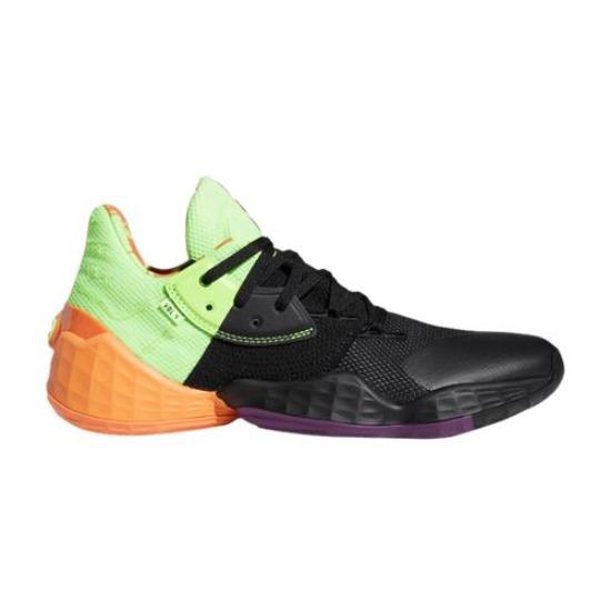 Adidas Харден Том 4. Мужские двухцветные FV4713 EU 46 чёрный/янтарь