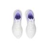 Li Ning YunQue Slip Resistant Cushioning Abrasion Resistant Low Top Running Shoes Women's White Purple ARST026-2