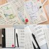 12 pcs/pack Washi 365 Day Date Labels Collage Material Diary Stickers  School Supplies